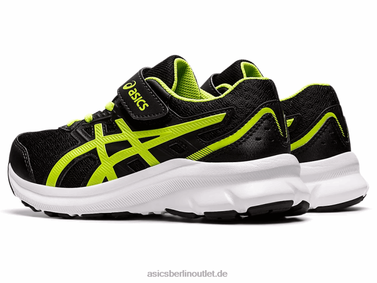 Ruck 3 Vorschule BL4N4529Asics Schwarz/Gefahrengrün