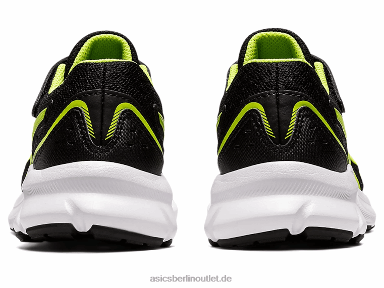 Ruck 3 Vorschule BL4N4529Asics Schwarz/Gefahrengrün