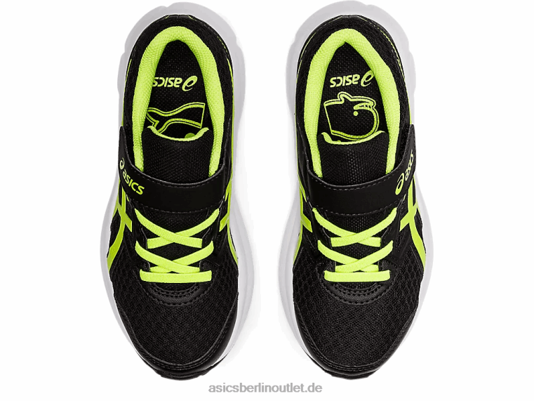 Ruck 3 Vorschule BL4N4529Asics Schwarz/Gefahrengrün