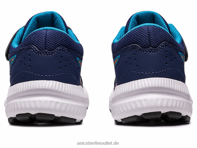 konkurrieren 8 Vorschule BL4N4252Asics Indigoblau/Sonnenpfirsich