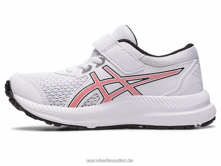 konkurrieren 8 Vorschule BL4N4297Asics Weiß/Elektrorot