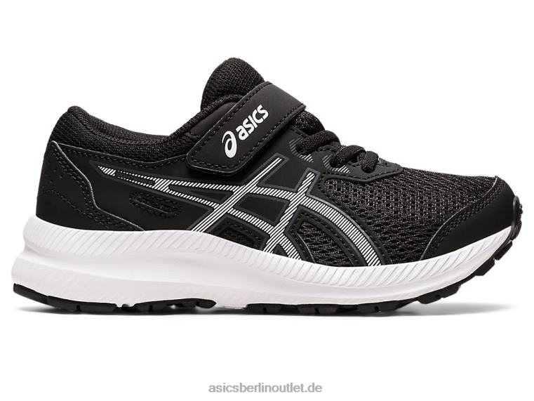 konkurrieren 8 Vorschule BL4N4330Asics Schwarz-Weiss