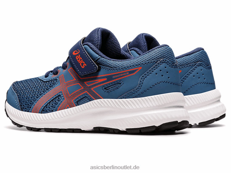 konkurrieren 8 Vorschule BL4N4398Asics Azurblaue/Kirschtomate