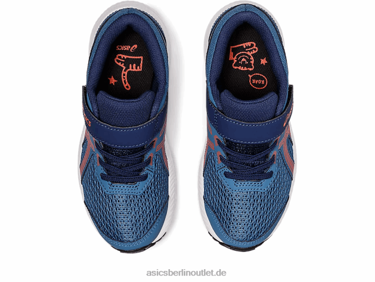 konkurrieren 8 Vorschule BL4N4398Asics Azurblaue/Kirschtomate