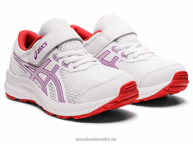 konkurrieren 8 Vorschule BL4N4403Asics weisse Orchidee