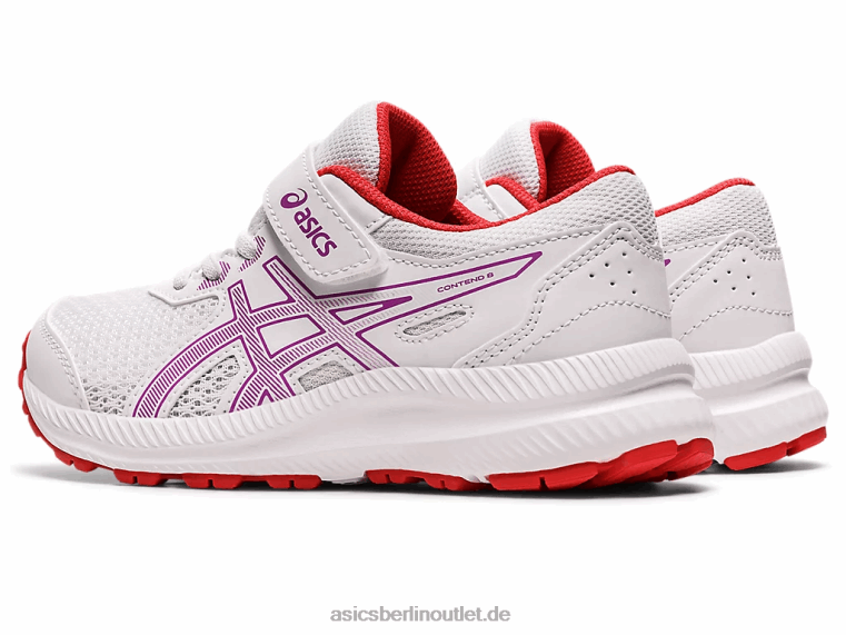 konkurrieren 8 Vorschule BL4N4403Asics weisse Orchidee