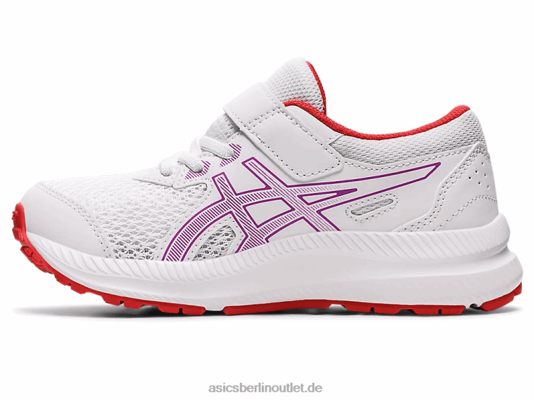 konkurrieren 8 Vorschule BL4N4403Asics weisse Orchidee