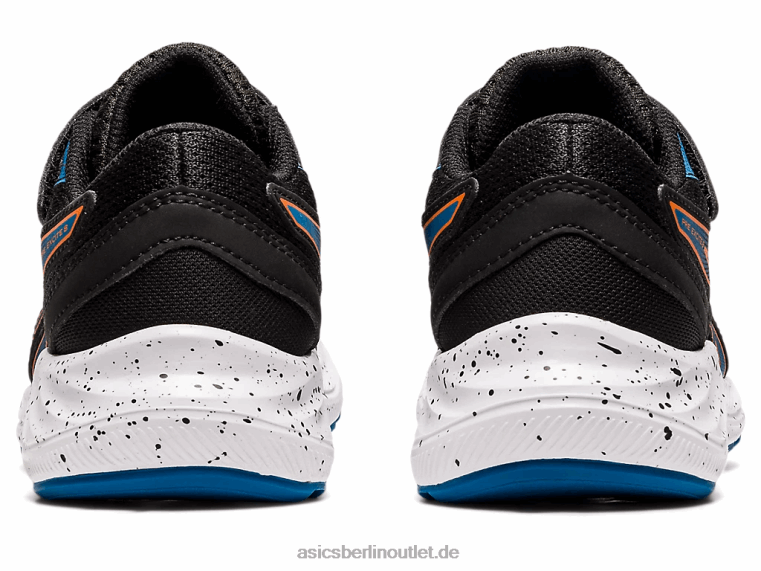 vor 8 Vorschulkinder erregen BL4N4532Asics schwarz/ringelorange