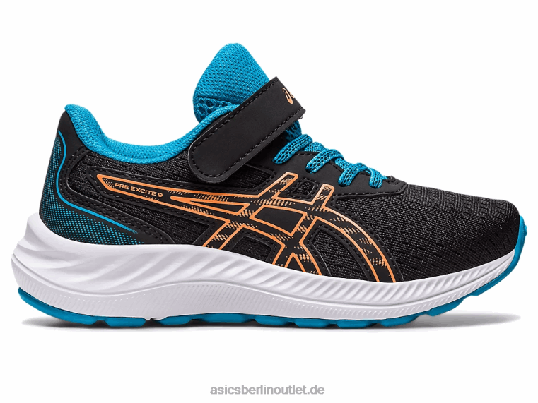 vor 9 Vorschule erregen BL4N4280Asics Schwarz/Sonnenpfirsich