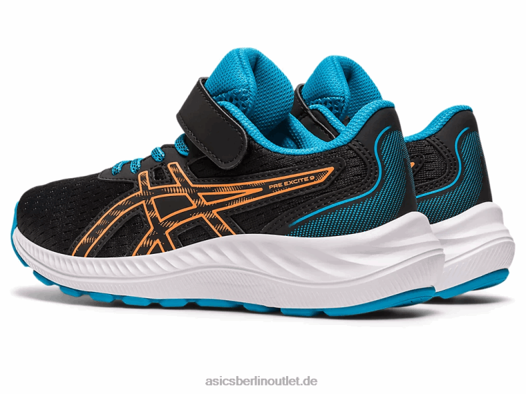 vor 9 Vorschule erregen BL4N4280Asics Schwarz/Sonnenpfirsich