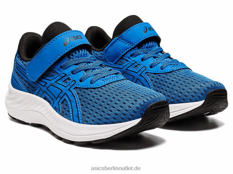 vor 9 Vorschule erregen BL4N4339Asics elektrisches Blau/Schwarz