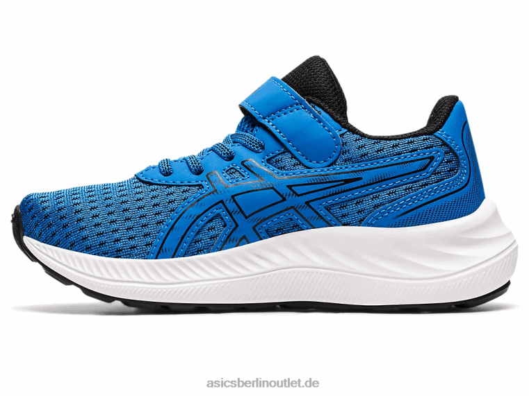 vor 9 Vorschule erregen BL4N4339Asics elektrisches Blau/Schwarz