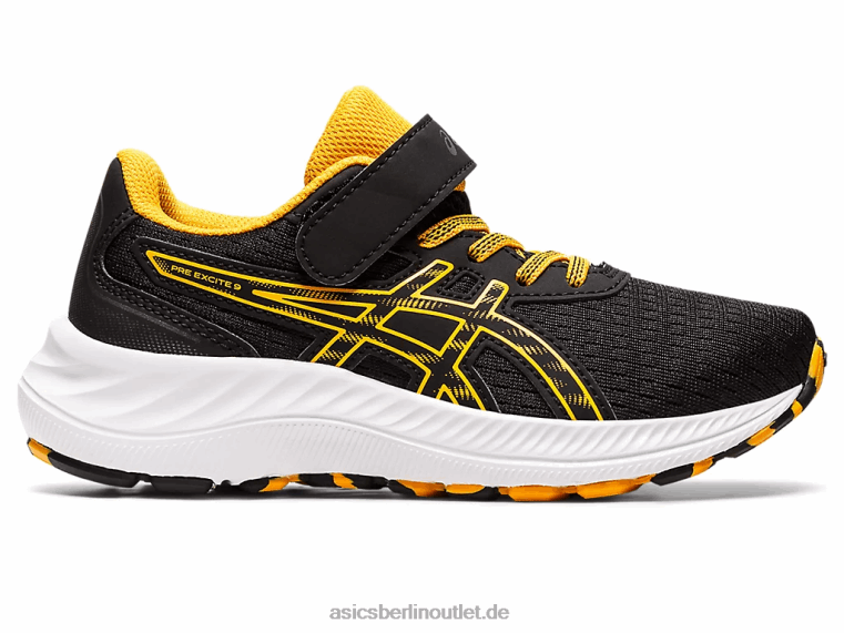 vor 9 Vorschule erregen BL4N4344Asics schwarz/bernsteinfarben