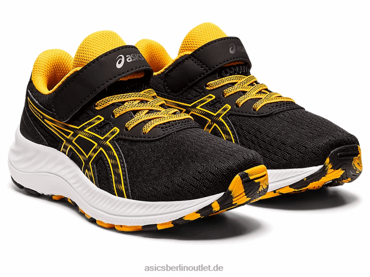 vor 9 Vorschule erregen BL4N4344Asics schwarz/bernsteinfarben