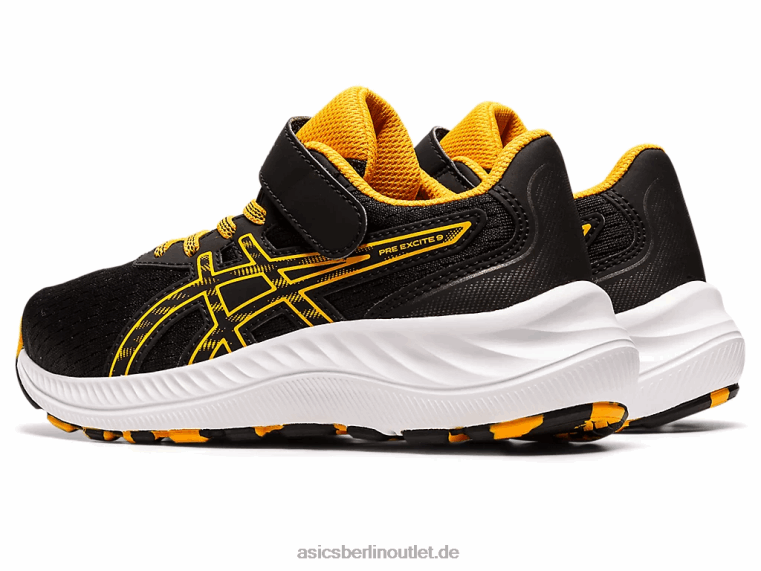 vor 9 Vorschule erregen BL4N4344Asics schwarz/bernsteinfarben