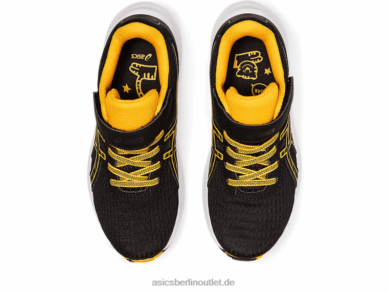 vor 9 Vorschule erregen BL4N4344Asics schwarz/bernsteinfarben