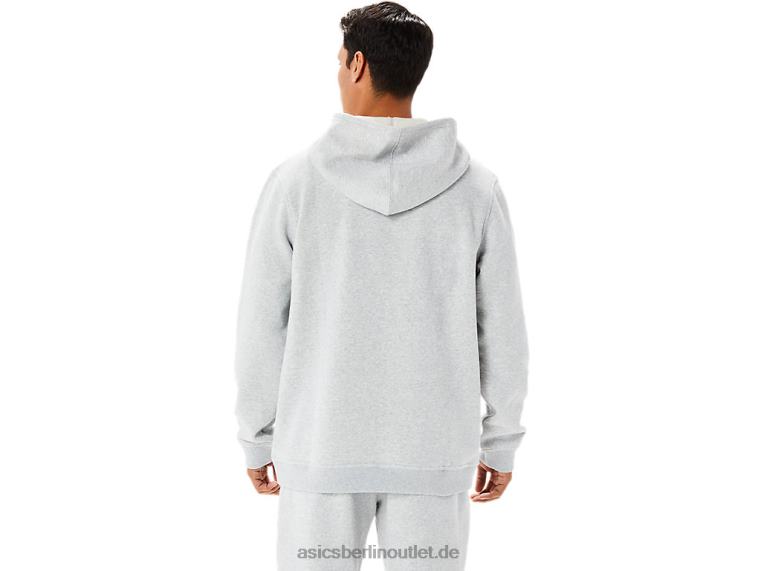 Herren-Sunday-Fleece-Hoodie Lam BL4N1346Asics hellgraues Heidekraut