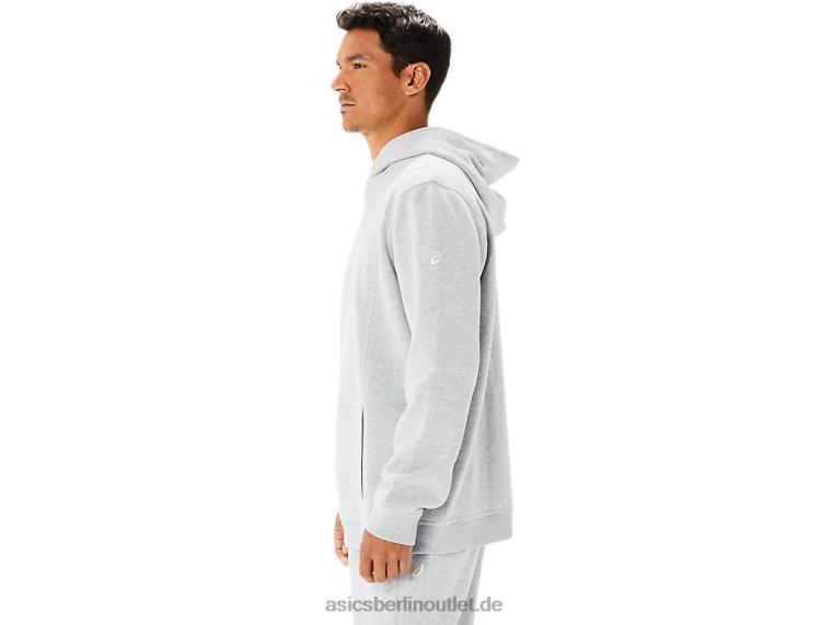 Herren-Sunday-Fleece-Hoodie Lam BL4N1346Asics hellgraues Heidekraut