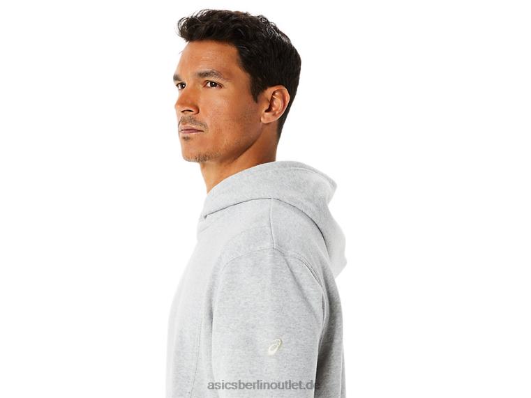 Herren-Sunday-Fleece-Hoodie Lam BL4N1346Asics hellgraues Heidekraut
