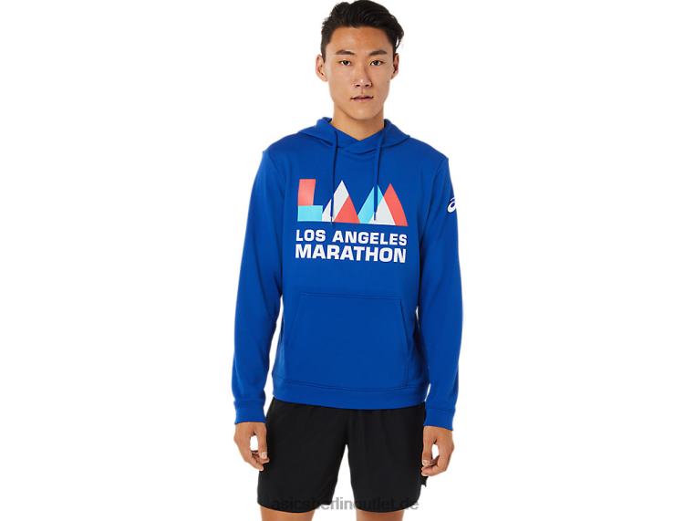 Lam-Kapuzenpullover für Herren BL4N1618Asics Team Royal