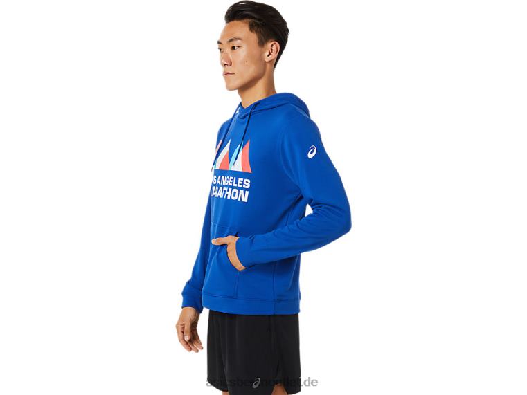 Lam-Kapuzenpullover für Herren BL4N1618Asics Team Royal