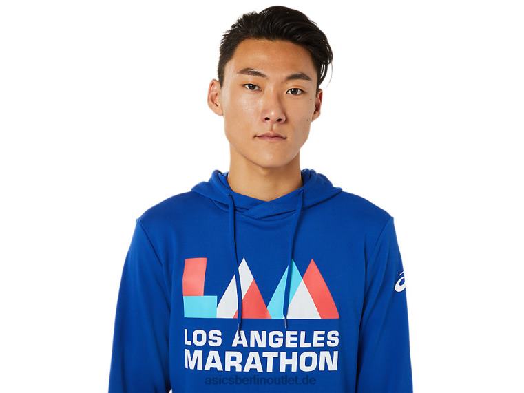 Lam-Kapuzenpullover für Herren BL4N1618Asics Team Royal