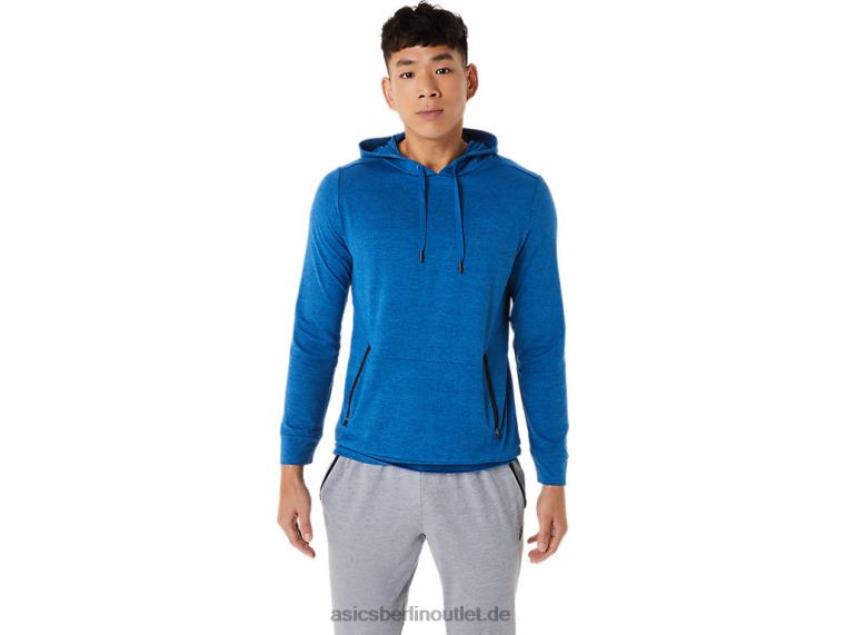 Tech-Pullover-Hoodie für Herren BL4N1420Asics Lake Drive Heather