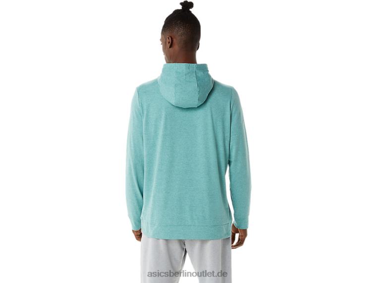 Tech-Pullover-Hoodie für Herren BL4N1569Asics Salbeiheide