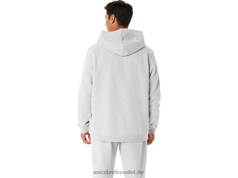 m Sunday Fleece Hoody Wch BL4N1284Asics hellgraues Heidekraut