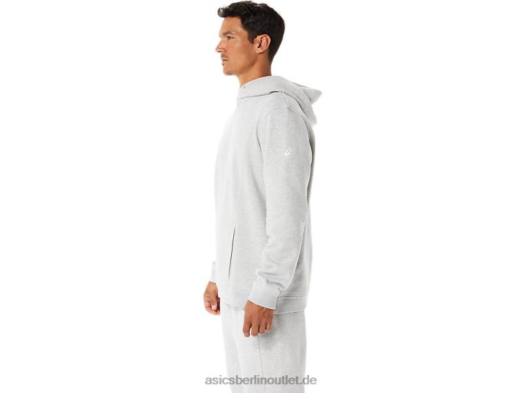 m Sunday Fleece Hoody Wch BL4N1284Asics hellgraues Heidekraut