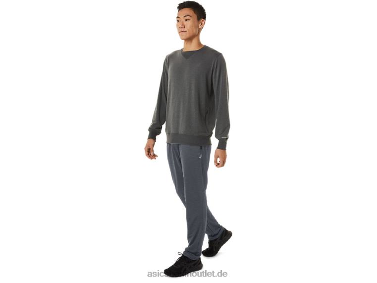 Herren-FP-Hose BL4N296Asics Träger grauer Spacedye