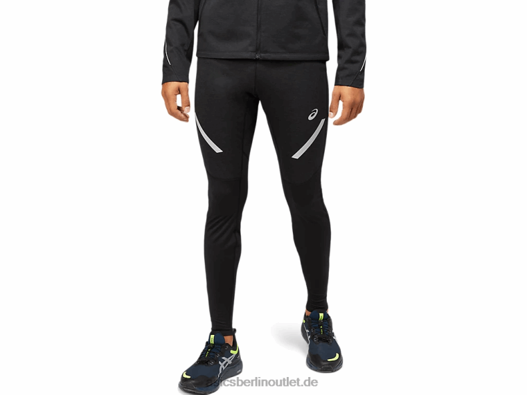Herren-Lite-Show-Wintertight BL4N1639Asics Leistung schwarz