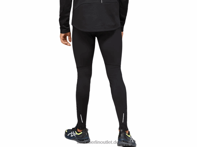 Herren-Lite-Show-Wintertight BL4N1639Asics Leistung schwarz