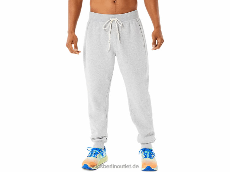 Herren-Sunday-Fleece-Jogginghose Lam BL4N1338Asics hellgraues Heidekraut