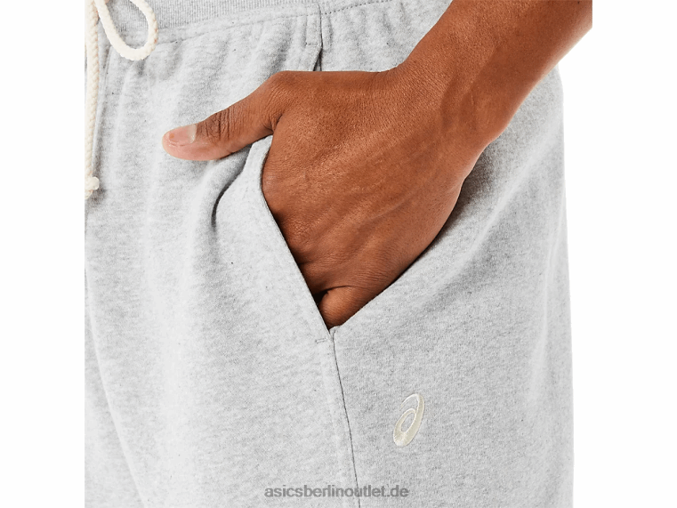 Herren-Sunday-Fleece-Jogginghose Lam BL4N1338Asics hellgraues Heidekraut