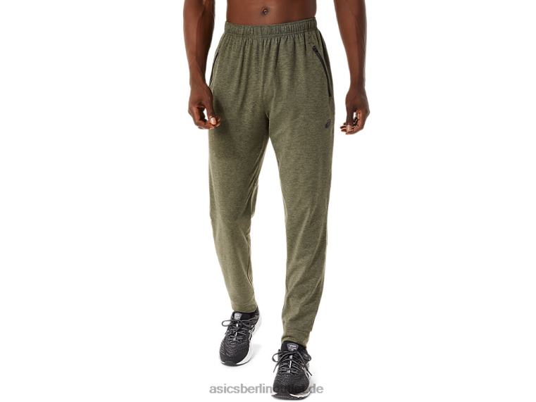 Herren-Tech-Jogginghose BL4N866Asics mantelgrünes Heidekraut