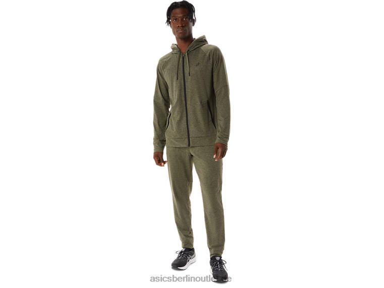 Herren-Tech-Jogginghose BL4N866Asics mantelgrünes Heidekraut
