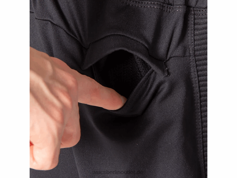 Herren-Thermopolis-Fleece-Taper-Hose BL4N2061Asics Leistung schwarz