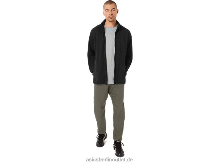 Herren-Webhose BL4N1438Asics Mantel grün