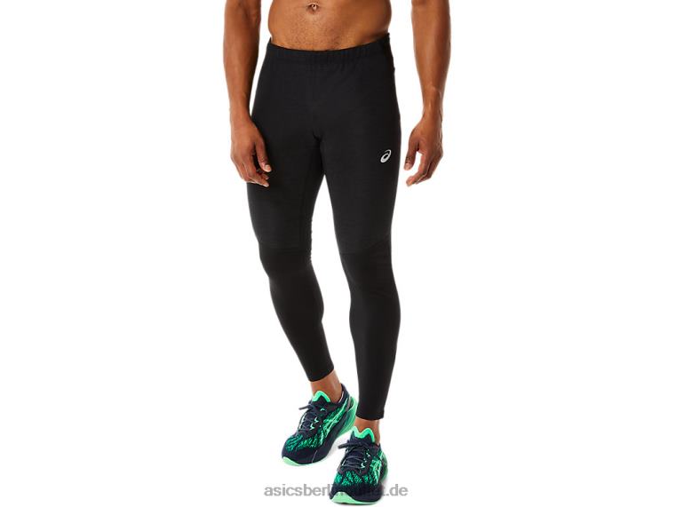 Herren-Winter-Laufhose BL4N870Asics Leistung schwarz