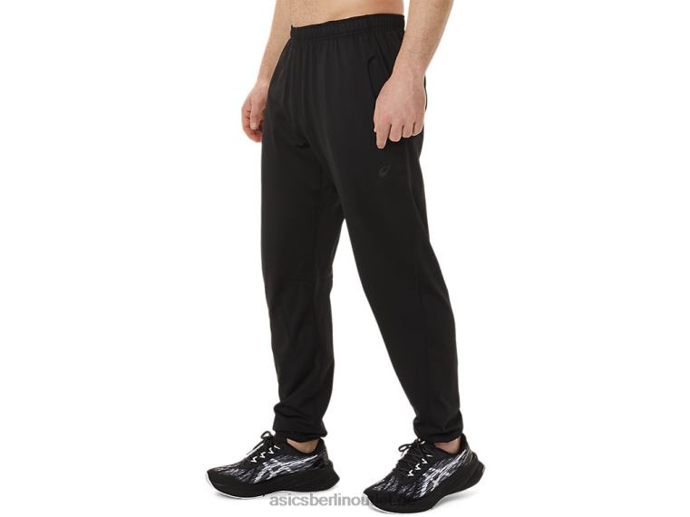 Herrenhose aus gebürstetem Strick BL4N750Asics Leistung schwarz