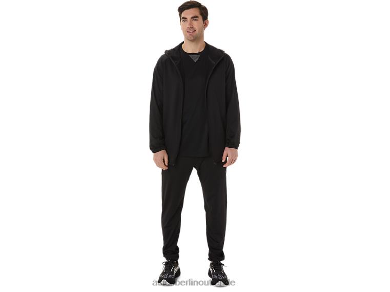 Herrenhose aus gebürstetem Strick BL4N750Asics Leistung schwarz