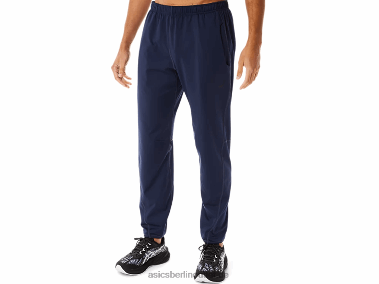 Herrenhose aus gebürstetem Strick BL4N754Asics Mitternacht