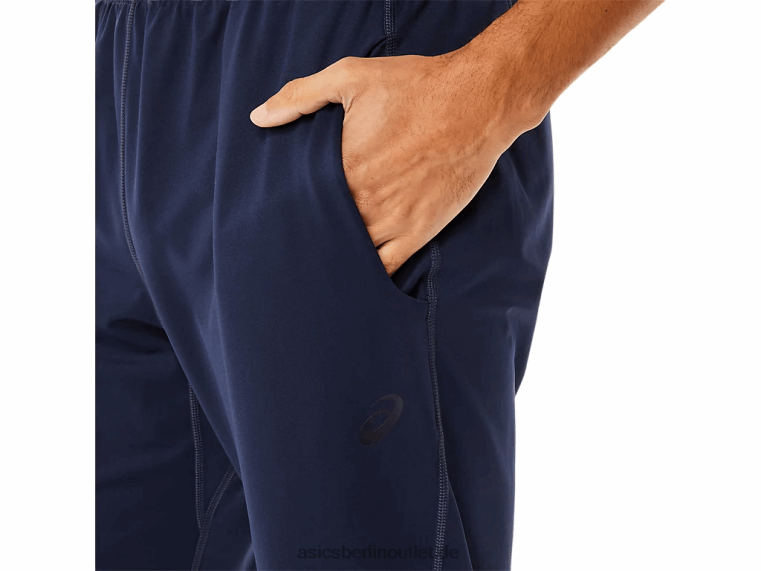 Herrenhose aus gebürstetem Strick BL4N754Asics Mitternacht