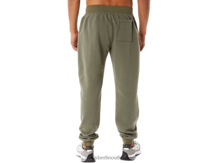 M Sunday Sana Fleece Jogger BL4N868Asics Mantel grün