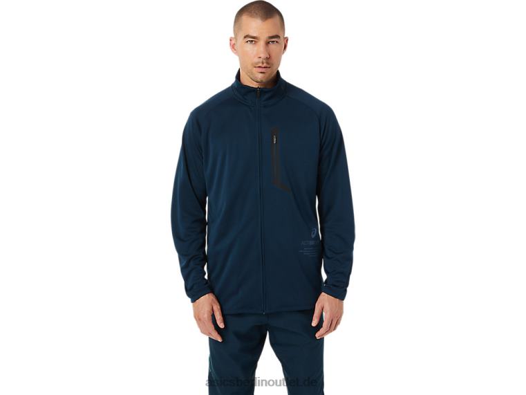 Actibreeze-Jacquardjacke für Herren BL4N1503Asics französisches Blau
