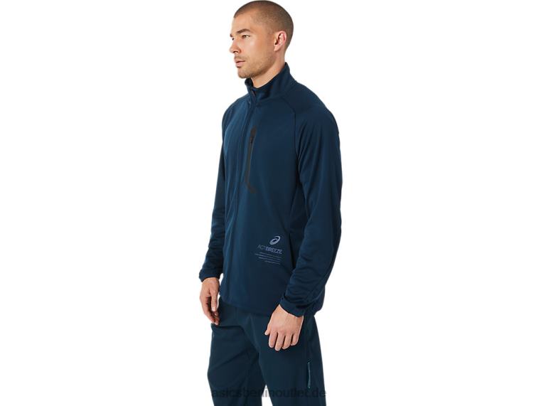 Actibreeze-Jacquardjacke für Herren BL4N1503Asics französisches Blau