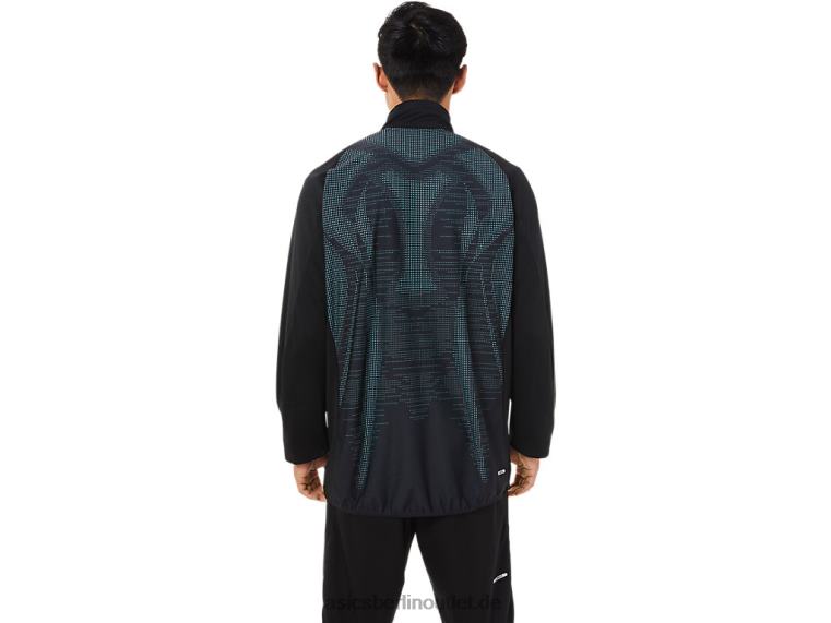 Actibreeze-Jacquardjacke für Herren BL4N1516Asics Leistung schwarz