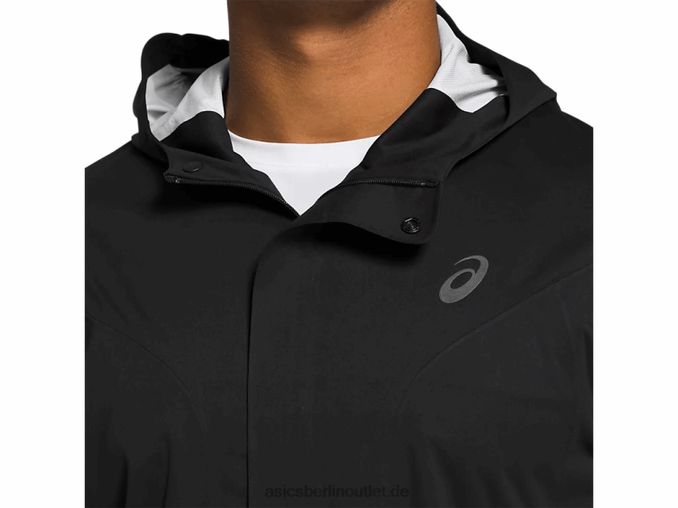 Beschleunigungsjacke für Herren BL4N2098Asics Leistung schwarz