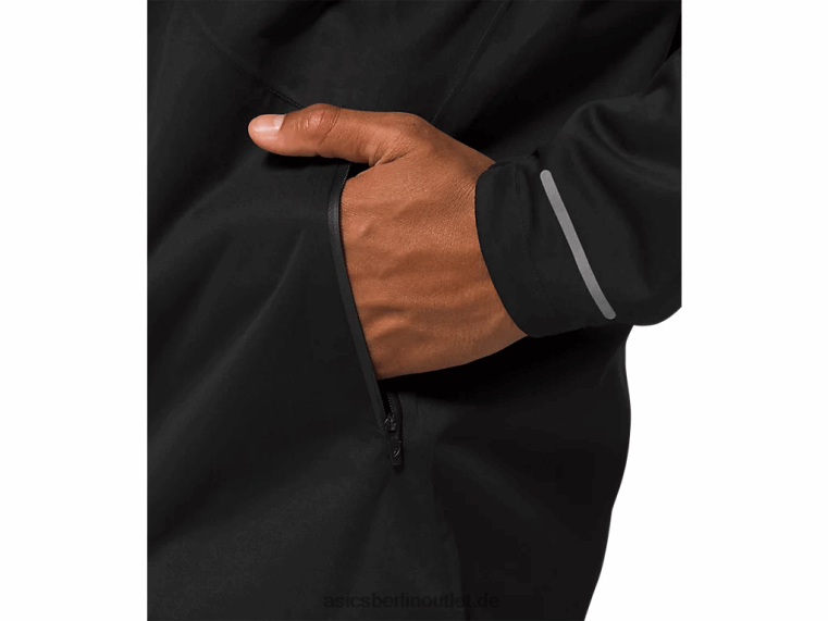 Beschleunigungsjacke für Herren BL4N2098Asics Leistung schwarz